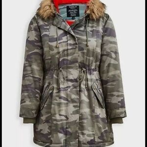 Torrid Camo Parka